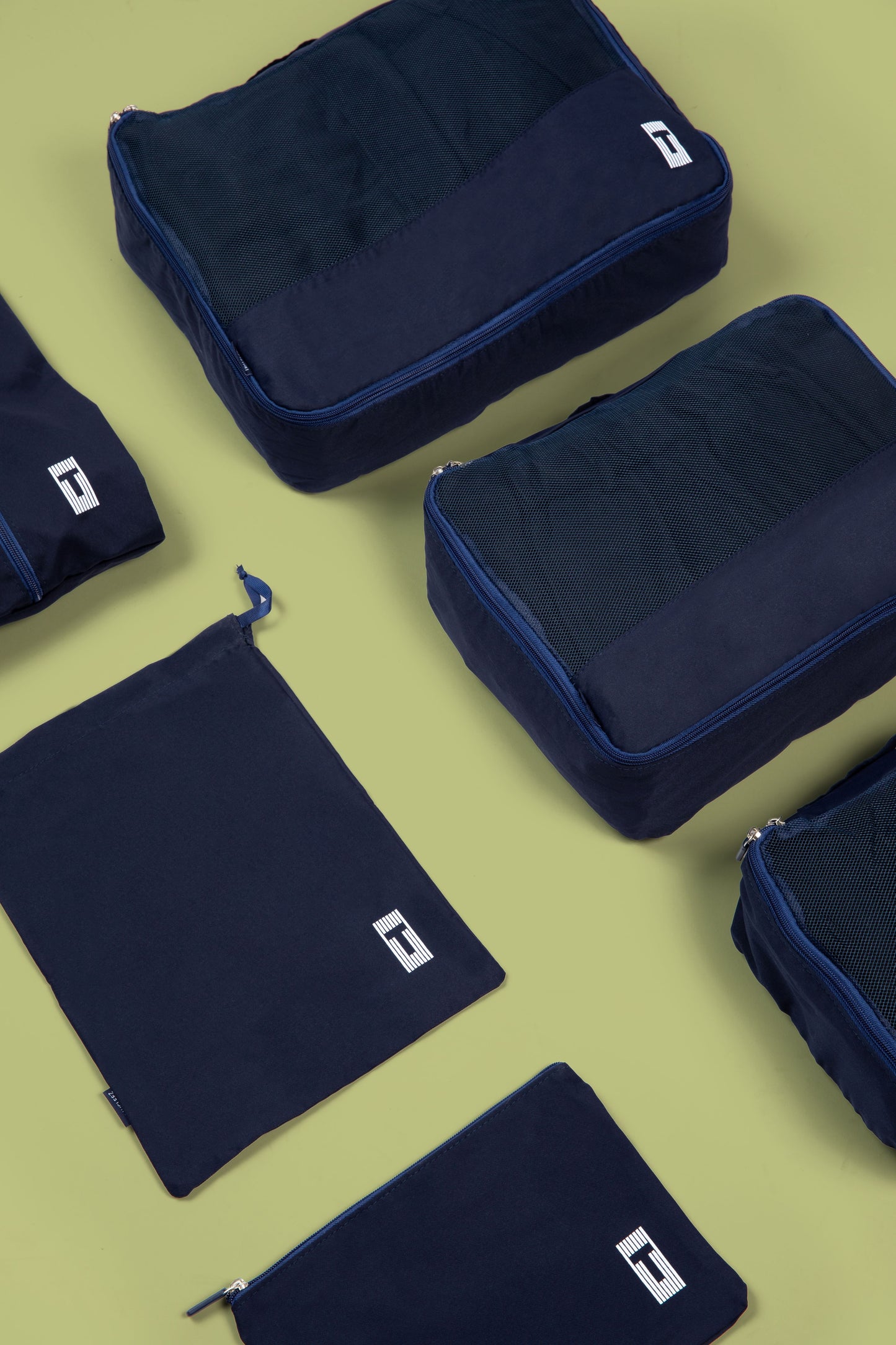FOLDIT 3pcs-Toiletry bag, Laundry bag & Shoe bag